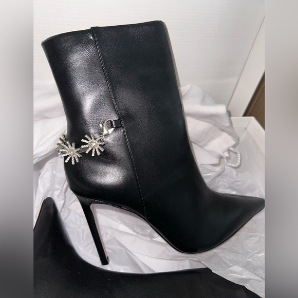 Schutz Clementine Nappa Leather Bootie - Picture 8 of 12